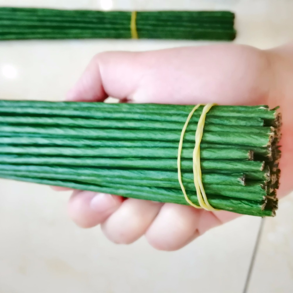 Wire Stem Florist - ลวดสีเขียวเข้มขนาด 1 มม. 2/3/4/5 มม. ยาว