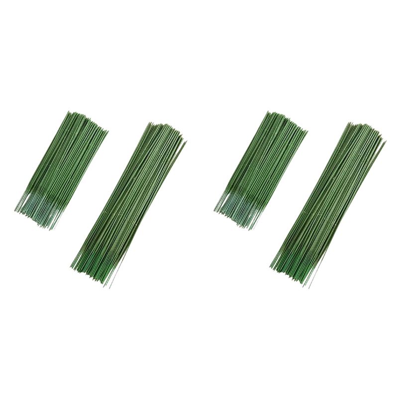 Wire Stem Florist - ลวดจัดดอกไม้ ABJN, ลวดพลาสติกสำหรับก้านดอกไม้ 400 ชิ้น, ก้านดอกไม้ประดิษฐ์,
