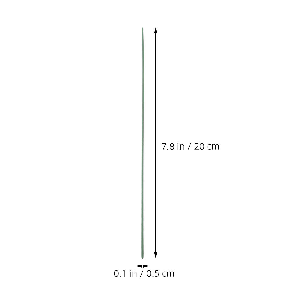 ลวดเหล็กสีเขียวลายดอกไม้ 100 ช - Wire Stem Florist บทวิจารณ์และราคา