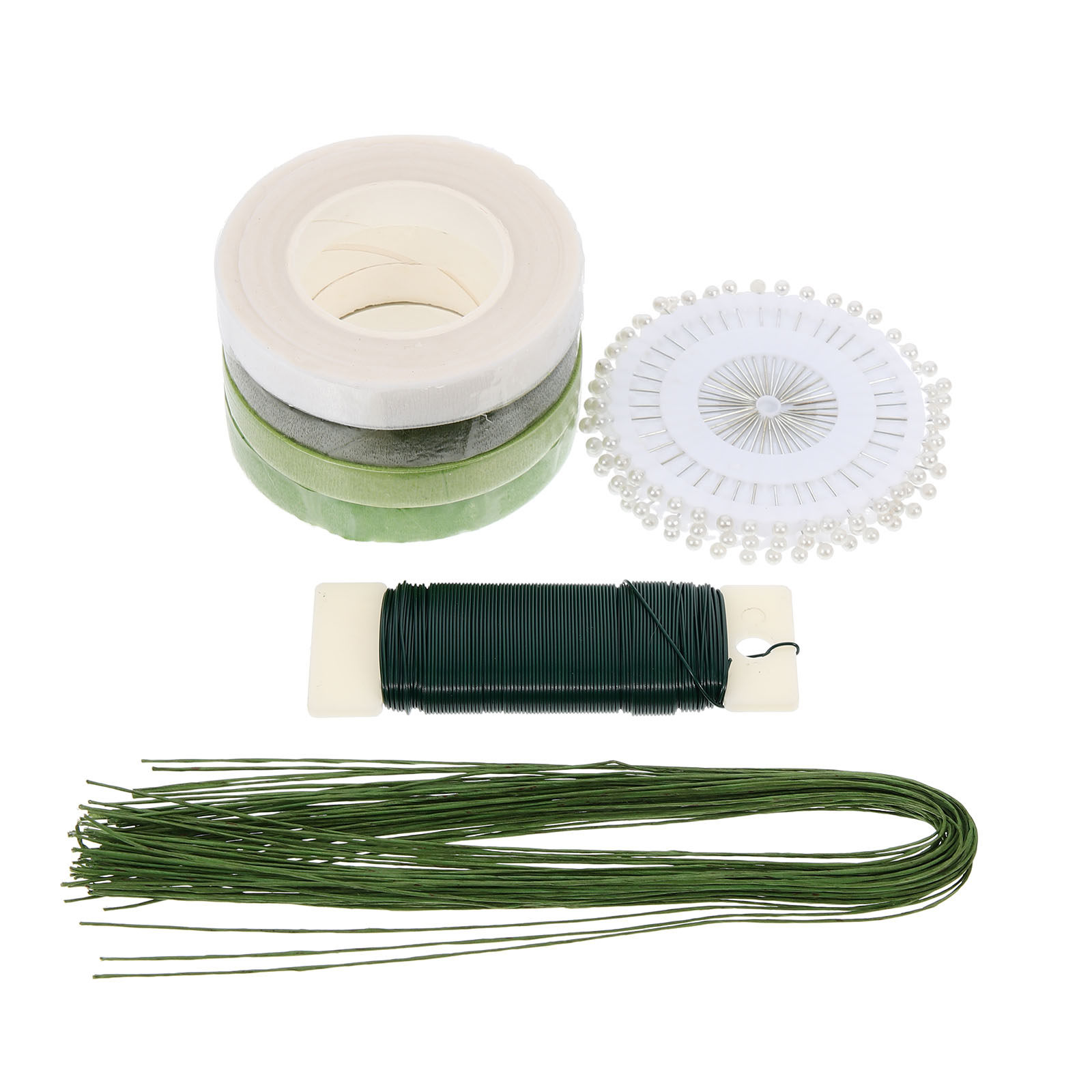 ชุดอุปกรณ์จัดดอกไม้ 1 ชุด พร้อ - Wire Stem Florist บทวิจารณ์และราคา