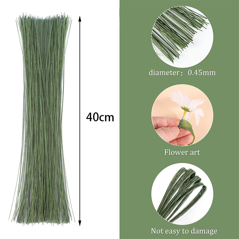 ลวดร้อยดอกไม้คุณภาพสูง 100 ชิ้ - Wire Stem Florist บทวิจารณ์และราคา